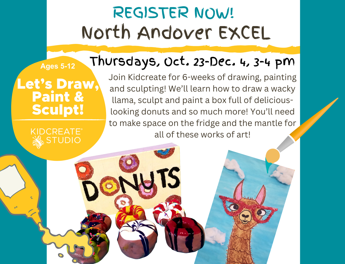 Register for Let's Draw Paint and Sculpt
